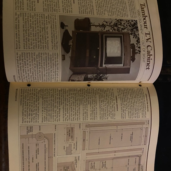 🎉5/$10🎉 Woodsmith magazine number 25 January / February 1983 oak coffee table - Picture 5 of 8